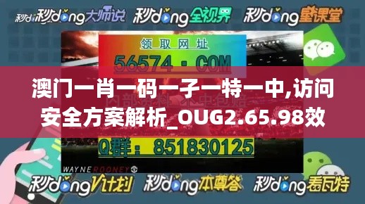 澳门一肖一码一孑一特一中,访问安全方案解析_OUG2.65.98效率版