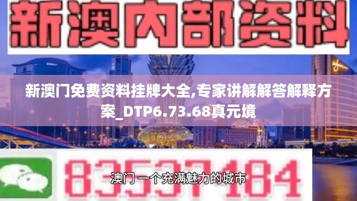 新澳门免费资料挂牌大全,专家讲解解答解释方案_DTP6.73.68真元境