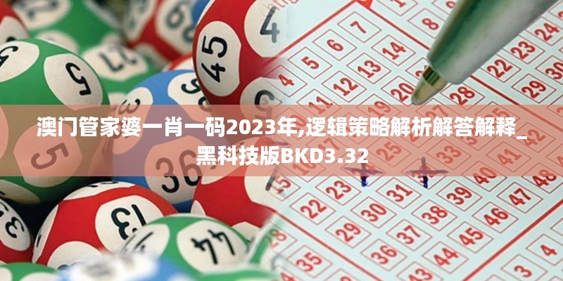 澳门管家婆一肖一码2023年,逻辑策略解析解答解释_黑科技版BKD3.32