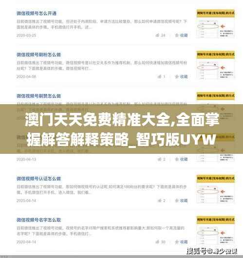 澳门天天免费精准大全,全面掌握解答解释策略_智巧版UYW9.22