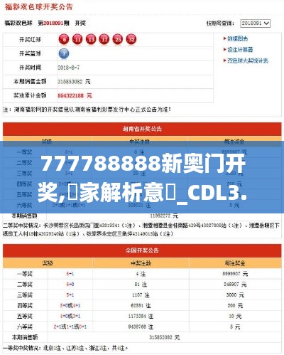 777788888新奥门开奖,專家解析意見_CDL3.17