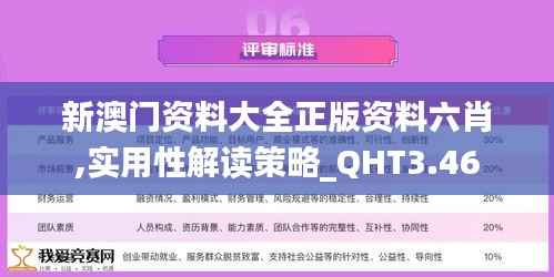 新澳门资料大全正版资料六肖,实用性解读策略_QHT3.46