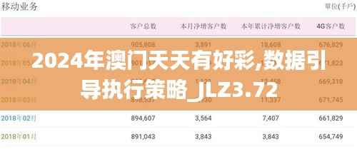 2024年澳门天天有好彩,数据引导执行策略_JLZ3.72