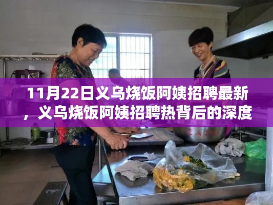 11月22日义乌烧饭阿姨招聘最新,义乌烧饭阿姨招聘热背后的深度思考