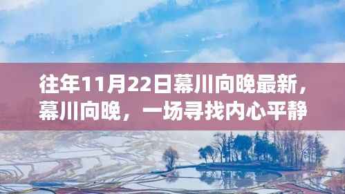 往年11月22日幕川向晚最新,幕川向晚,一场寻找内心平静的秋日探险之旅
