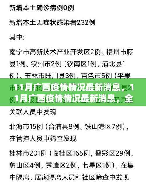 广西疫情最新动态解析,11月疫情情况全面分析与案例探讨