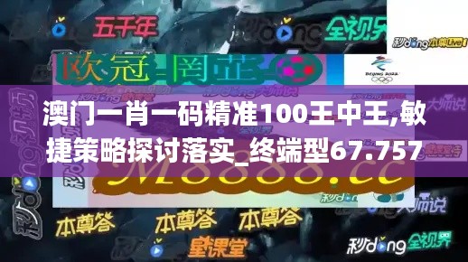 澳门一肖一码精准100王中王,敏捷策略探讨落实_终端型67.757