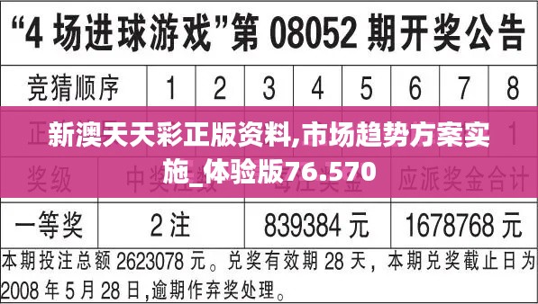 新澳天天彩正版资料,市场趋势方案实施_体验版76.570