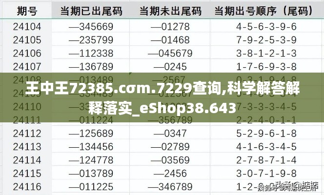 王中王72385.cσm.7229查询,科学解答解释落实_eShop38.643