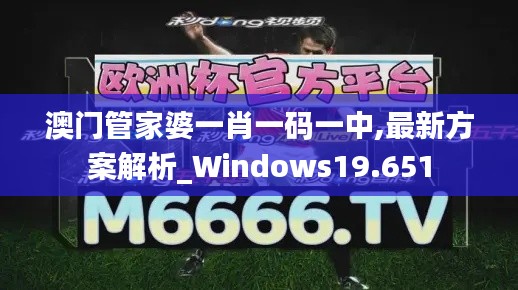 澳门管家婆一肖一码一中,最新方案解析_Windows19.651