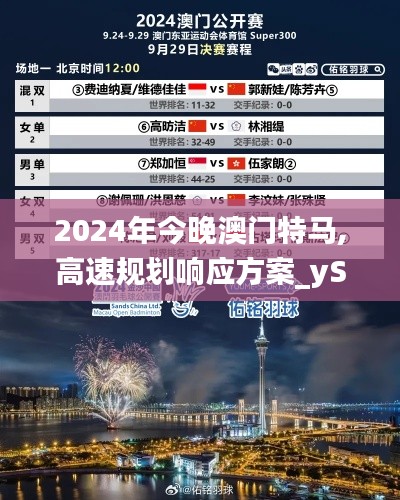 2024年今晚澳门特马,高速规划响应方案_yShop3.987