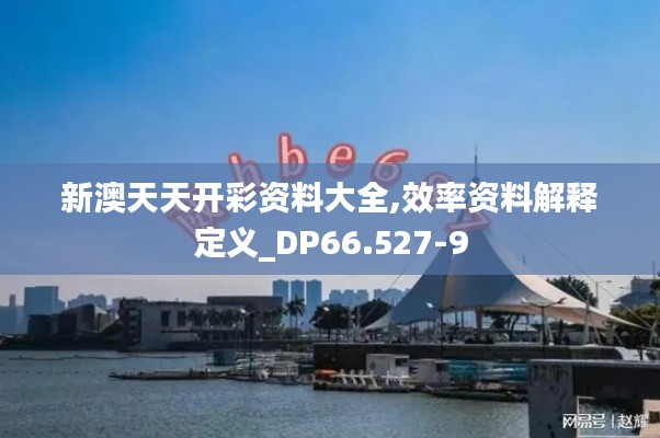 新澳天天开彩资料大全,效率资料解释定义_DP66.527-9