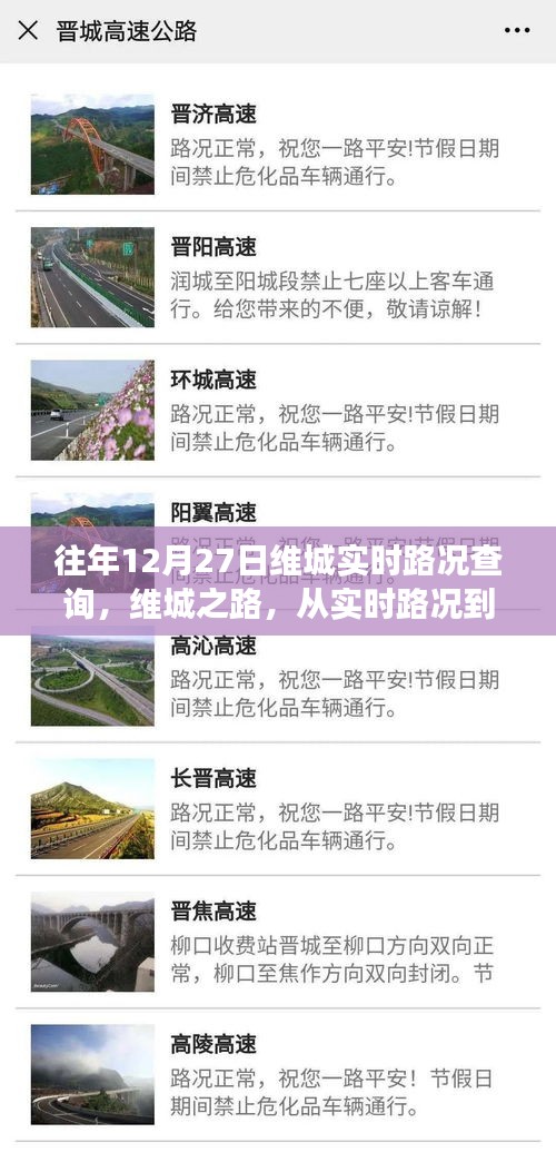 维城之路，实时路况查询与自信成就之路，一路前行笑对变化