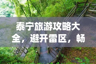 泰宁旅游攻略大全，避开雷区，畅游秘境！