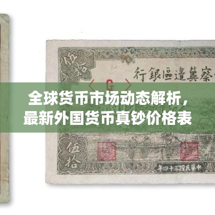 全球货币市场动态解析，最新外国货币真钞价格表公开！