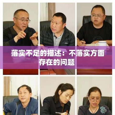 落实不足的描述：不落实方面存在的问题 