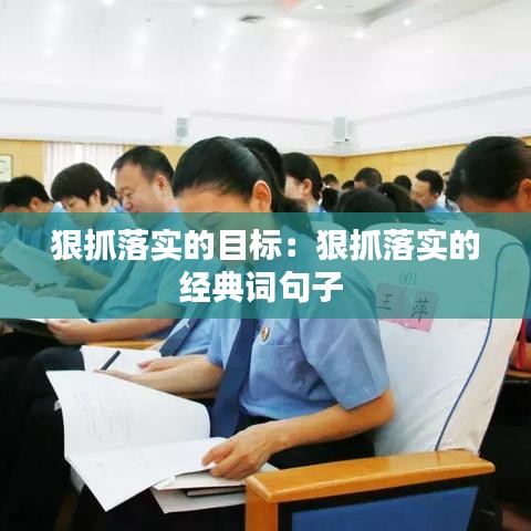 狠抓落实的目标：狠抓落实的经典词句子 