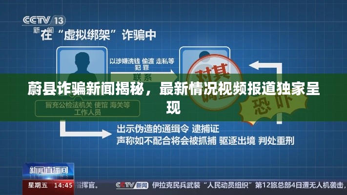 蔚县诈骗新闻揭秘,最新情况视频报道独家呈现