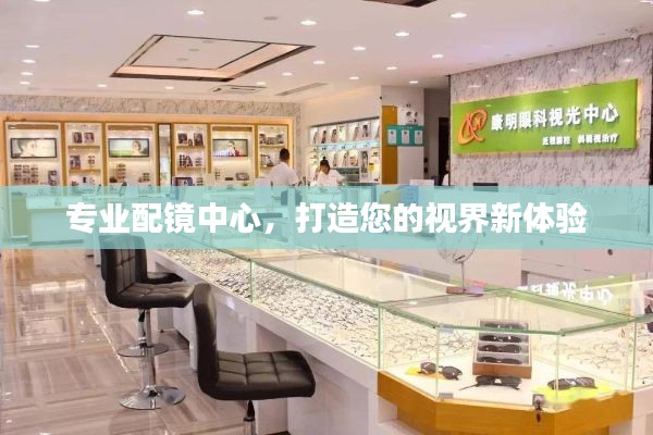 专业配镜中心，打造您的视界新体验