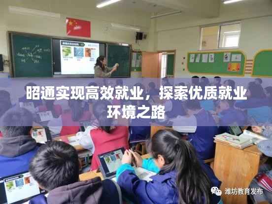 昭通实现高效就业,探索优质就业环境之路