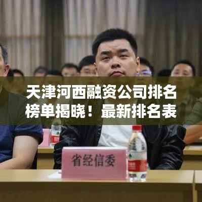 天津河西融资公司排名榜单揭晓!最新排名表一网打尽!