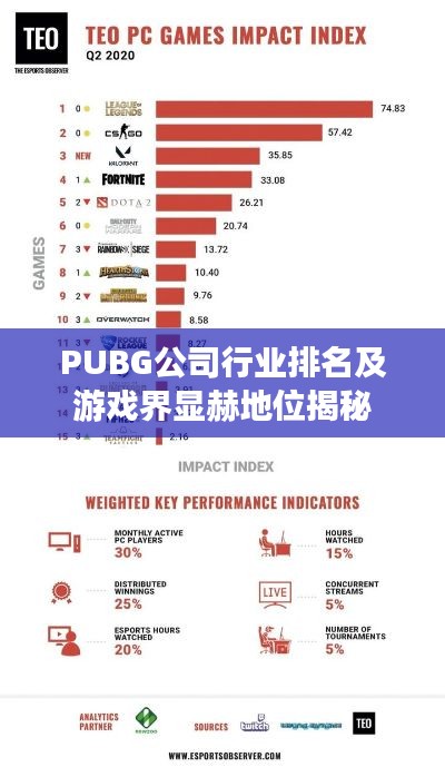 PUBG公司行业排名及游戏界显赫地位揭秘