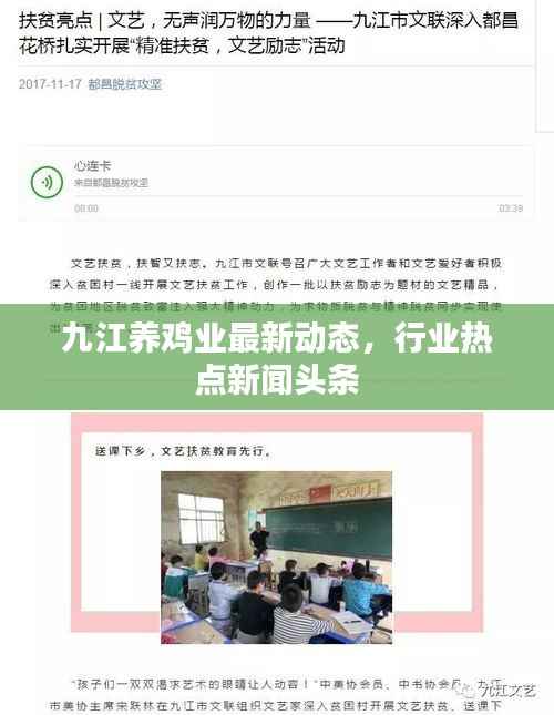 九江养鸡业最新动态,行业热点新闻头条