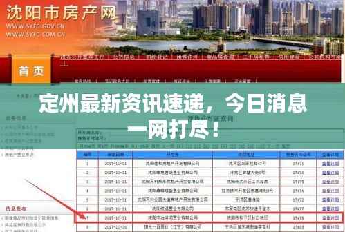 定州最新资讯速递,今日消息一网打尽!