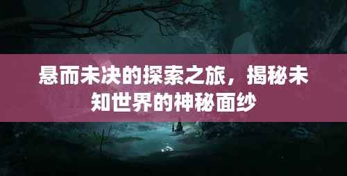 悬而未决的探索之旅,揭秘未知世界的神秘面纱