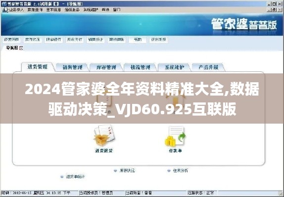 2024管家婆全年资料精准大全,数据驱动决策_VJD60.925互联版