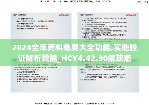 2024全年资料免费大全功能,实地验证解析数据_HCY4.42.30解放版