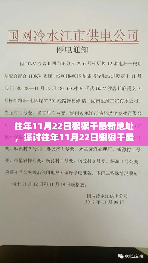 往年11月22日‘狠狠干’最新动态，深度分析与观点阐述