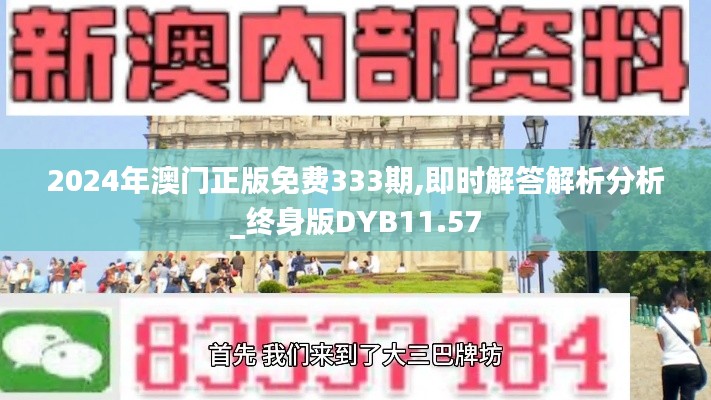 2024年澳门正版免费333期,即时解答解析分析_终身版DYB11.57