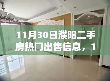 11月30日濮阳热门二手房出售信息解析，理想家园的选择