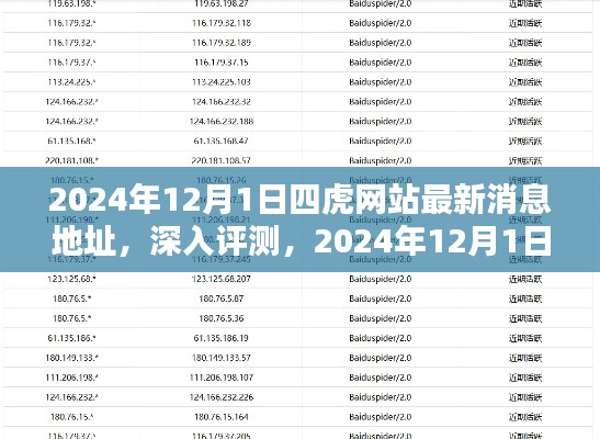 独家揭秘，四虎网站最新消息深度评测与用户体验分析，尽在2024年12月1日！