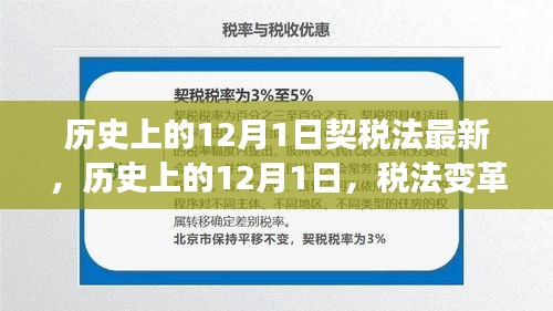 历史上的重要时刻，契税法变革激发新活力，学习成就自信之光——以十二月一日为节点