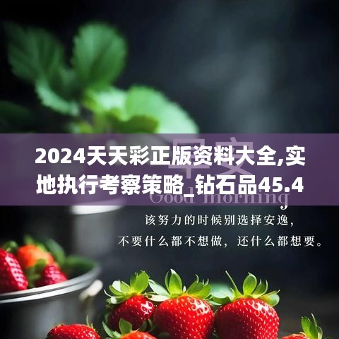 2024天天彩正版资料大全,实地执行考察策略_钻石品45.47