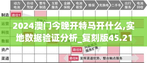 2024澳门今晚开特马开什么,实地数据验证分析_复刻版45.219