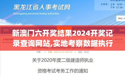 新澳门六开奖结果2024开奖记录查询网站,实地考察数据执行_app22.305