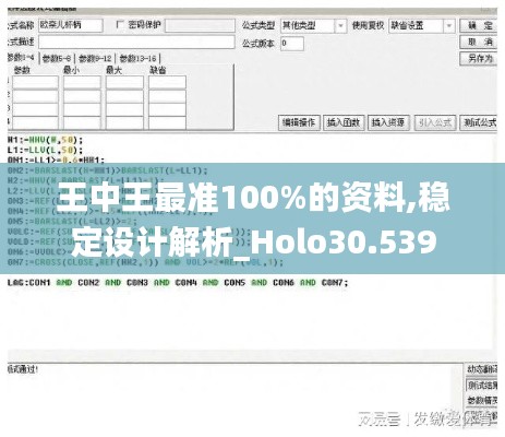 王中王最准100%的资料,稳定设计解析_Holo30.539