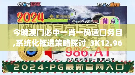 今晚澳门必中一肖一码适囗务目,系统化推进策略探讨_3K12.965-4