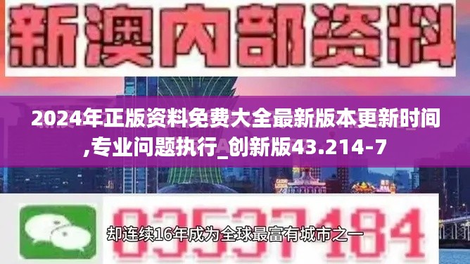 2024年正版资料免费大全最新版本更新时间,专业问题执行_创新版43.214-7