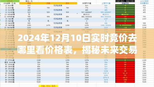 揭秘未来交易新纪元，2024年实时竞价平台引领潮流，一键掌握智能生活价格动态